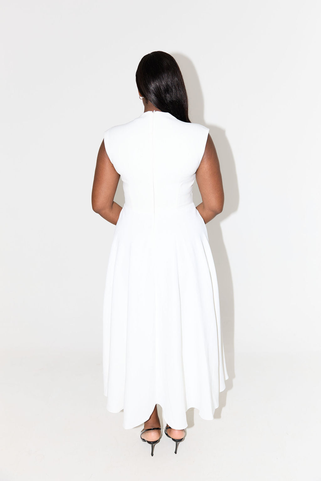 The Ultimate Muse Sleeveless High Waist Midi Dress